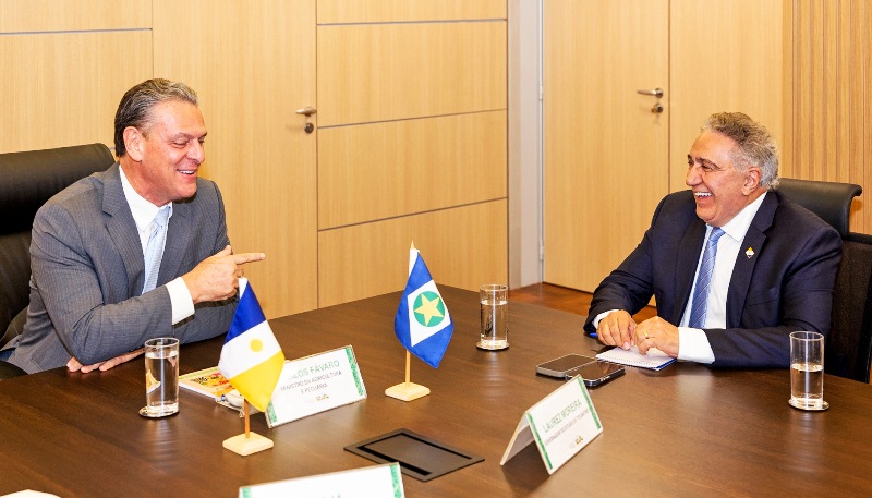 GOVERNADOR LAUREZ MOREIRA BUSCA PARCERIA COM MINISTÉRIO DA AGRICULTURA E PECUÁRIA PARA FORTALECER PRODUTORES RURAIS NO ESTADO
