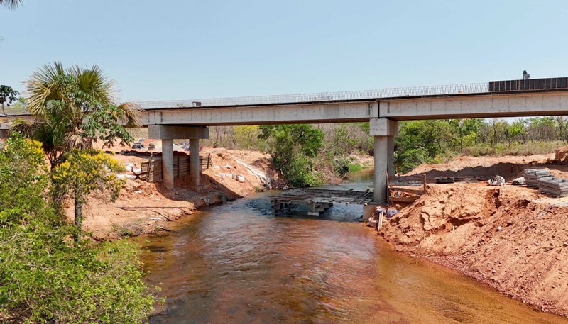 NO JALAPÃO, GOVERNADOR LAUREZ MOREIRA ENTREGA PONTE SOBRE O RIO VERMELHO E PAVIMENTAÇÃO DE TRECHO DA TO-030 NESTA SEXTA-FEIRA, 28