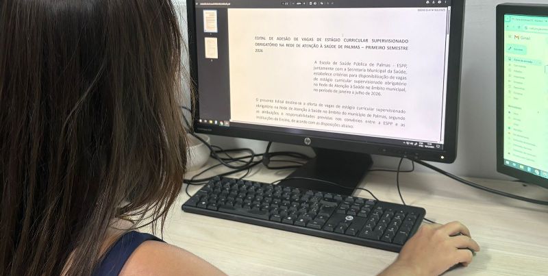 SAÚDE DE PALMAS LANÇA EDITAL PARA ADESÃO A ESTÁGIO SUPERVISIONADO EM UNIDADES DE SAÚDE DA CAPITAL
