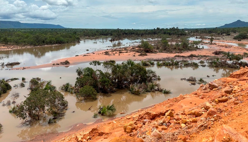 GOVERNO DO TOCANTINS MOBILIZA BOMBEIROS MILITARES APÓS ROMPIMENTO DE BARRAGEM NO SUDESTE DO ESTADO