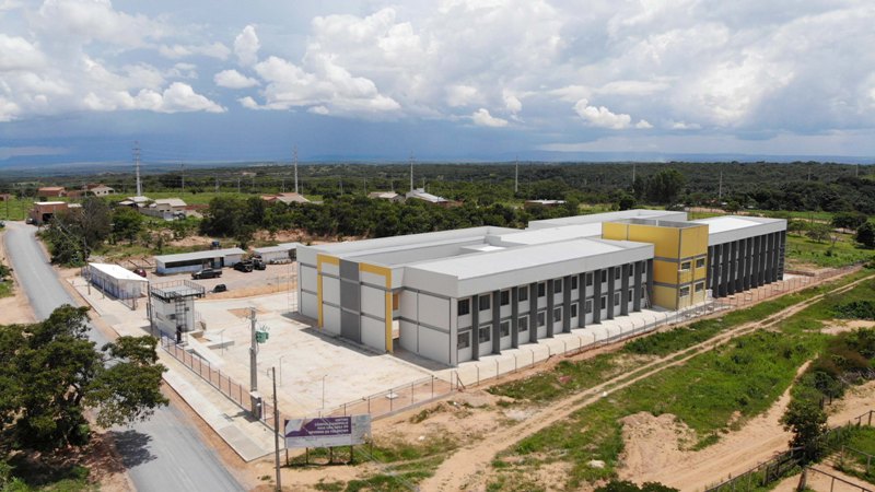 COM MAIS DE 90% DAS OBRAS CONCLUÍDAS, GOVERNADOR WANDERLEI BARBOSA VISITA OBRAS DO CAMPUS DA UNITINS EM DIANÓPOLIS E ANUNCIA ENTREGA EM 60 DIAS