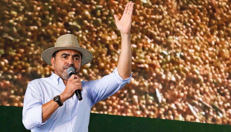 GOVERNADOR WANDERLEI BARBOSA DESTACA FORÇA PRODUTIVA DO TOCANTINS DURANTE ABERTURA NACIONAL DA COLHEITA DA SOJA, EM PORTO NACIONAL