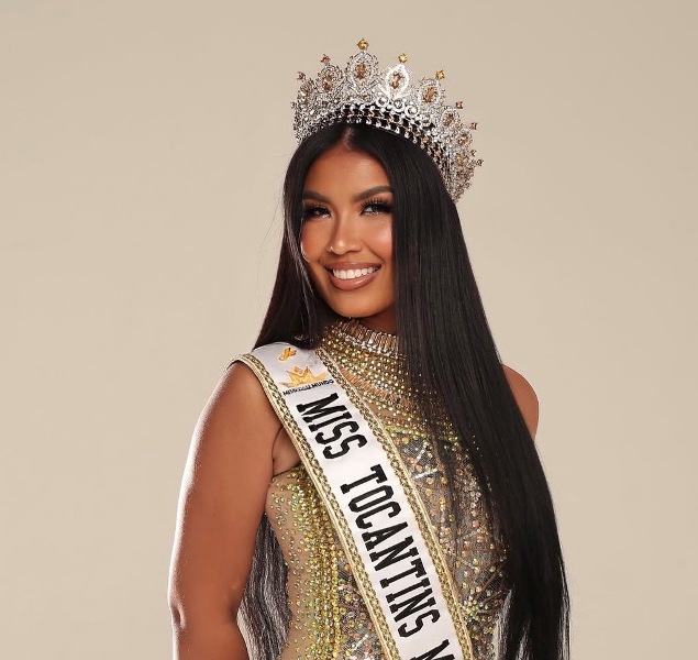 INDÍGENA KARAJÁ TAINÁ MARRIRÚ REPRESENTA O TOCANTINS NO MISS BRASIL MUNDO 2025