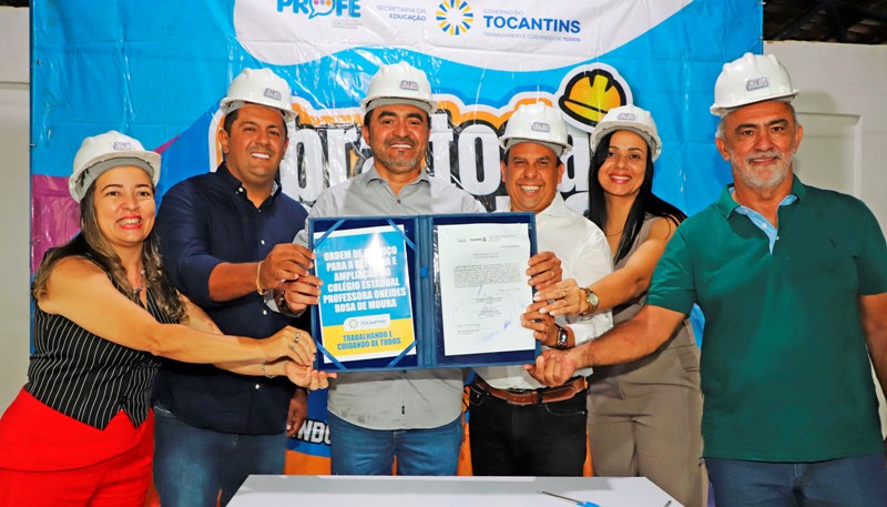 EM PALMEIRÓPOLIS, GOVERNADOR WANDERLEI BARBOSA AUTORIZA REFORMA DE MAIS DE R$ 1 MILHÃO EM ESCOLA ESTADUAL