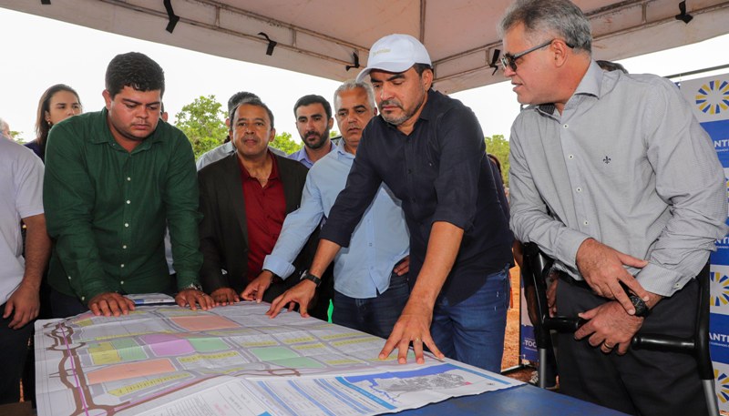 GOVERNADOR WANDERLEI BARBOSA ANUNCIA INÍCIO DAS OBRAS DA CIDADE DO AUTOMÓVEL, EM PALMAS