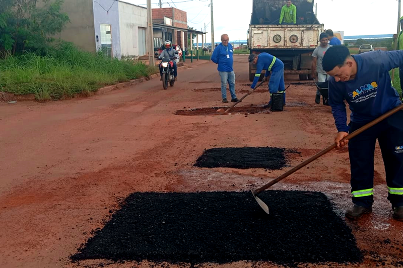 SERVIÇOS DE MANUTENÇÃO REFORÇAM LIMPEZA E RECUPERAÇÃO DE VIAS EM DIFERENTES REGIÕES DA CAPITAL