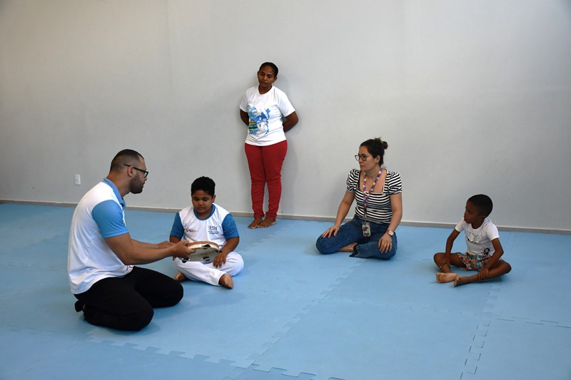 CAPOEIRA FORTALECE DESENVOLVIMENTO MOTOR E INTERAÇÃO SOCIAL DE CRIANÇAS ATENDIDAS NO CETEA-TO